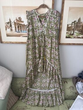 Kemble linen beach dress